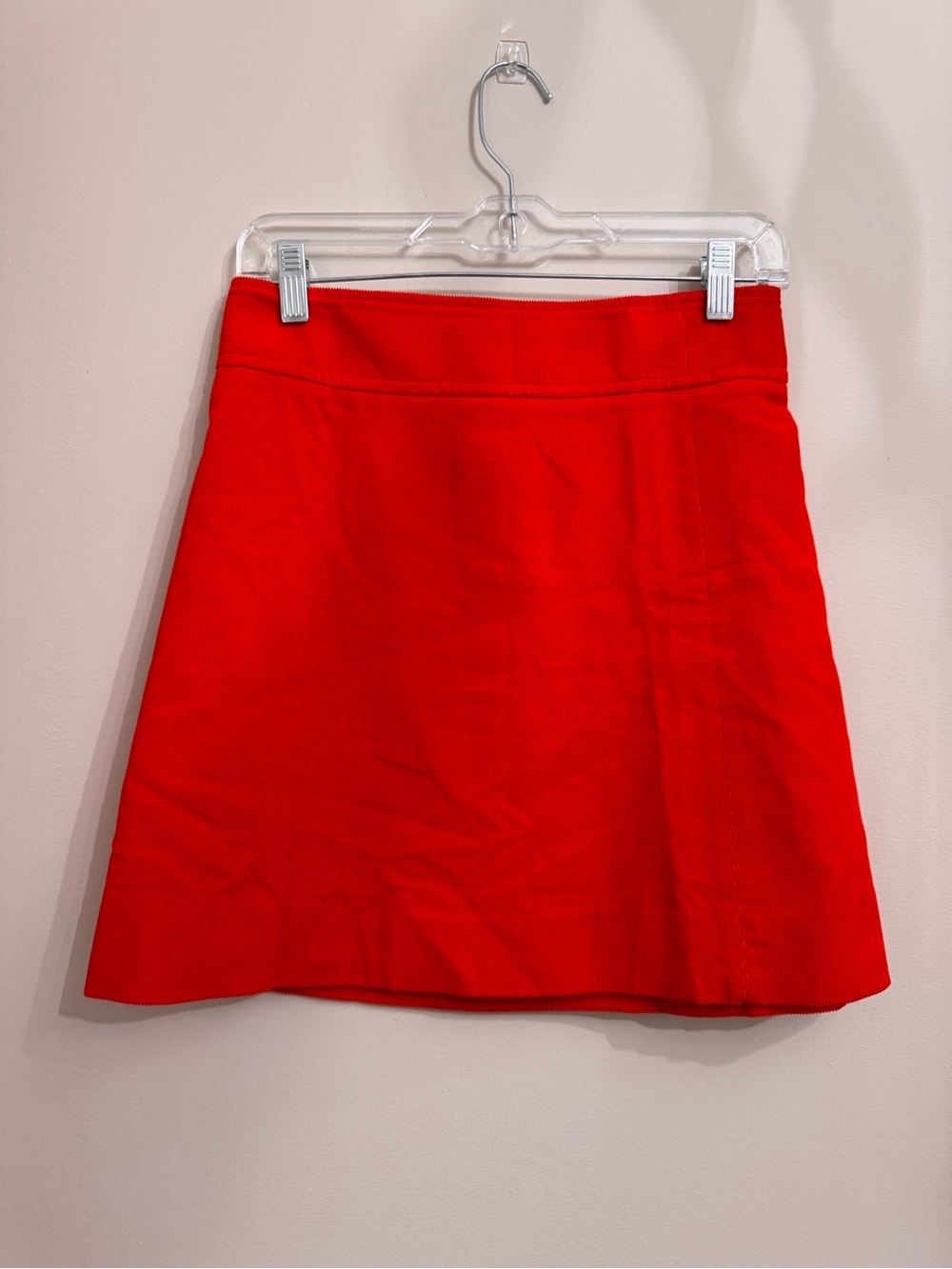 J-Crew Women’s Red A-Line Skirt